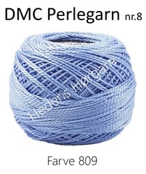 DMC Perlegarn nr. 8 farve 809